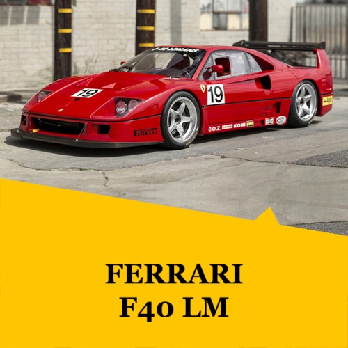 Ferrari F40 LM replica car or kit car or fiberglass body kit from car